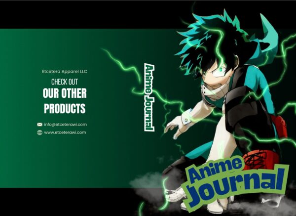 Anime Review Journal (5.5x8.5) HARDCOVER W/ DUST JACKET